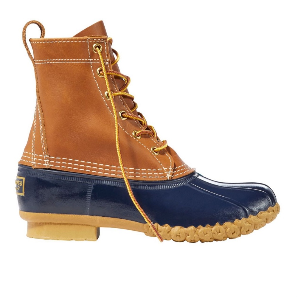 L.L. Bean Women's Bean Boots, 8" Size 8 Wide